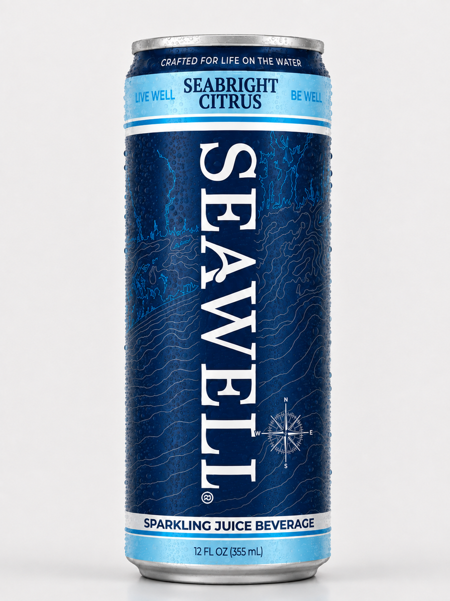 SEAWELL™ Seabright Citrus (12-Pack of 12 oz. Sleek Cans)